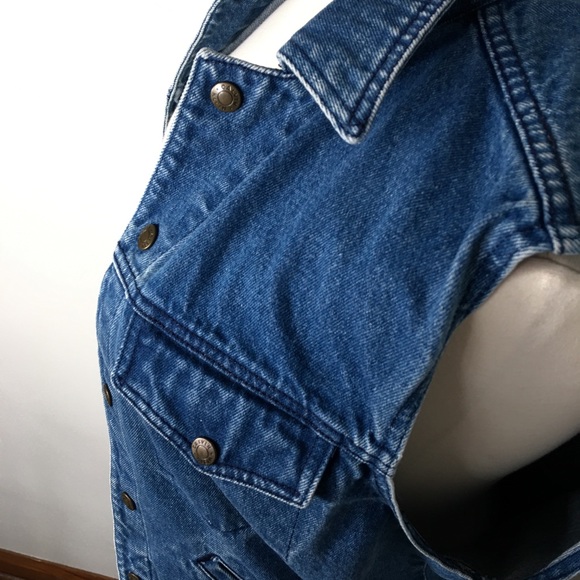 Calvin Klein S vintage denim oversized 100 cotton - Picture 6 of 7